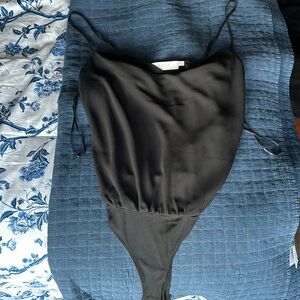 ASTR  Cowl Neck Bodysuit